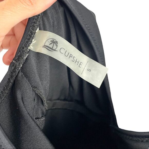 Cupshe Black Flamingo Swimsuit Size S - Picture 6 of 6